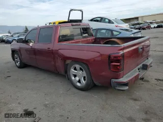 2015 Chevrolet Silverado 1500 LTZ with VIN 3GCUKSEC2FG350230, listed as a Copart auction lot 42258115 with 117,353 mi miles and Salvage Title. Bid and sale history available at carsss.com. Image 2.