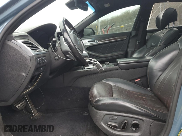 2018 Genesis G80 Sport with VIN KMHGN4JB2JU253107, listed as a Copart auction lot 51640875 with Not provided miles and Clean title. Bid and sale history available at DreamBid. Image 7.