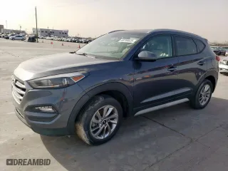 2018 Hyundai Tucson SEL with VIN KM8J3CA4XJU741759, listed as a Copart auction lot 48759825 with 82,679 mi miles and Salvage Title. Bid and sale history available at carsss.com. Image 1.