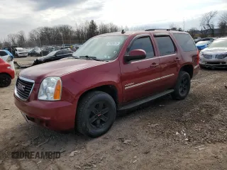 2011 GMC Yukon SLE with VIN 1GKS2AE00BR206598, listed as a Copart auction lot 47629575 with 86,500 mi miles and Salvage Title. Bid and sale history available at carsss.com. Image 1.