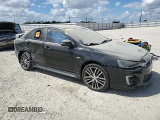 2016 Mitsubishi Lancer GT with VIN JA32U8FW5GU010631, listed as a Copart auction lot 71705094 with Not Provided miles and Salvage Title. Bid and sale history available at carsss.com. Image 4.