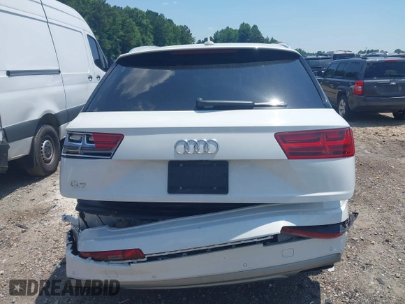 2019 Audi Q7 Premium Plus with VIN WA1LAAF70KD024096, listed as a IAAI auction lot 42564341 with 100,036 mi miles and . Bid and sale history available at DreamBid. Image 16.