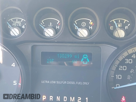 2014 Ford Super Duty F-250 SRW XL with VIN 1FT7W2BT6EEA87011, listed as a IAAI auction lot 41695220 with 130,299 mi miles. Bid and sale history available at carsss.com. Image 15.