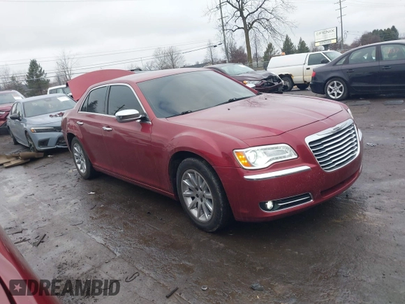 2013 Chrysler 300 C with VIN 2C3CCAEG4DH698893, listed as a IAAI auction lot 41189845 with 153,638 mi miles and . Bid and sale history available at DreamBid. Image 1.