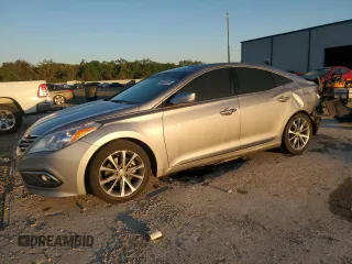 2016 Hyundai Azera z VIN KMHFG4JG8GA569641, wystawiony jako Copart lot #48692095 z przebiegiem 81 532 mil mil oraz Szkoda całkowita • Salvage title. Historia ofert i sprzedaży dostępna na DreamBid. Obrazek 1.