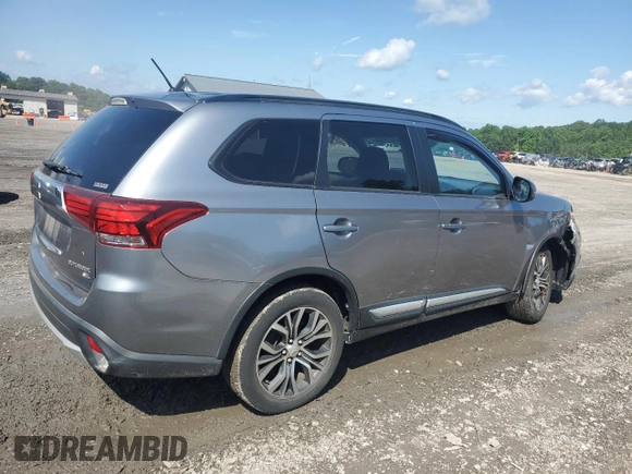 2016 Mitsubishi Outlander SE with VIN JA4AZ3A30GZ000679, listed as a Copart auction lot 61817885 with 81,316 mi miles and Salvage title. Bid and sale history available at DreamBid. Image 3.