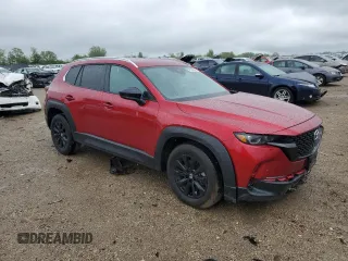 2024 Mazda CX-50 S Select with VIN 7MMVABAMXRN198957, listed as a Copart auction lot 57580945 with 11,982 mi miles and Salvage title. Bid and sale history available at DreamBid. Image 4.