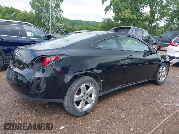 2007 Pontiac G6 GT with VIN 1G2ZH18NX74105576, listed as a IAAI auction lot 42373154 with 141,150 mi miles and . Bid and sale history available at DreamBid. Image 4.