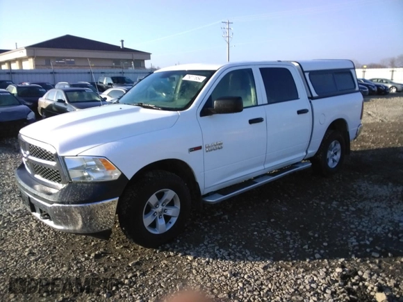 2018 Ram 1500 Tradesman with VIN 1C6RR7KM0JS262538, listed as a Copart auction lot 76011654 with 172,315 mi miles and Clean title. Bid and sale history available at DreamBid. Image 1.
