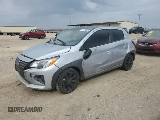 2024 Mitsubishi Mirage Black Edition with VIN ML32AWHJ3RH004647, listed as a Copart auction lot 47474325 with 30,252 mi miles and Salvage title. Bid and sale history available at DreamBid. Image 1.