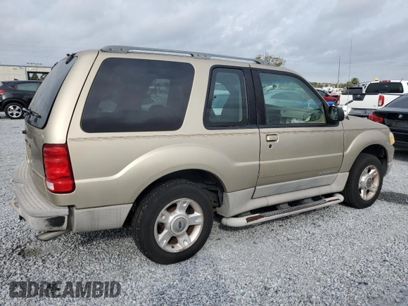 2002 Ford Explorer Sport Value with VIN 1FMYU60EX2UC31677, listed as a Copart auction lot 46415785 with 104,684 mi miles and Salvage title. Bid and sale history available at DreamBid. Image 3.