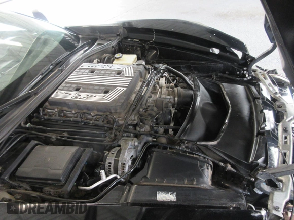 2017 Chevrolet Corvette Z06 3LZ with VIN 1G1YU3D60H5603836, listed as a Copart auction lot 87965415 with 4,594 mi miles and Salvage Title. Bid and sale history available at carsss.com. Image 6.