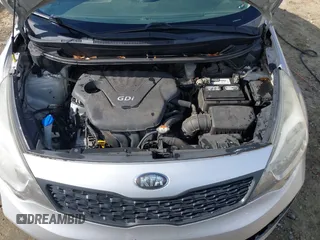 2014 Kia Rio LX with VIN KNADM4A35E6406377, listed as a IAAI auction lot 41739029 with 1 mi miles. Bid and sale history available at carsss.com. Image 10.