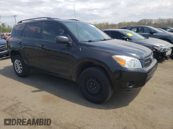 2008 Toyota RAV4 with VIN JTMZD33V285110583, listed as a Copart auction lot 53331855 with 224,226 mi miles and Salvage Title. Bid and sale history available at carsss.com. Image 4.