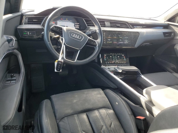 2022 Audi e-tron Chronos with VIN WA1VABGE0NB033604, listed as a Copart auction lot 42244065 with 24,907 mi miles and Salvage Title. Bid and sale history available at carsss.com. Image 8.