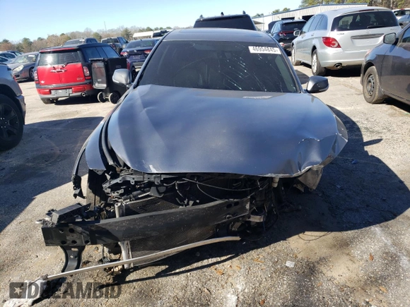 2015 Infiniti Q50 Premium with VIN JN1BV7AP8FM343934, listed as a Copart auction lot 46954845 with 168,593 mi miles and Salvage Title. Bid and sale history available at DreamBid. Image 5.