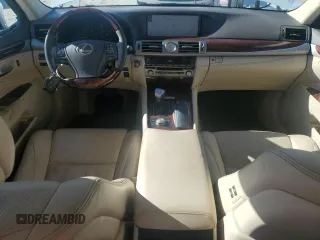 2017 Lexus LS with VIN JTHBL5EFXH5145845, listed as a Copart auction lot 86090854 with 51,905 mi miles and Salvage Title. Bid and sale history available at carsss.com. Image 8.