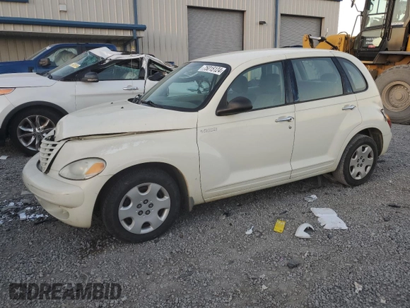 2005 Chrysler PT Cruiser with VIN 3C4FY48B45T525749, listed as a Copart auction lot 75015124 with 183,848 mi miles and Salvage Title. Bid and sale history available at DreamBid. Image 1.