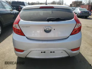 2017 Hyundai Accent SE with VIN KMHCT5AE0HU336808, listed as a Copart auction lot 56122085 with 132,438 mi miles and Salvage Title. Bid and sale history available at DreamBid. Image 6.