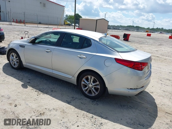 2013 Kia Optima EX with VIN 5XXGN4A7XDG120413, listed as a IAAI auction lot 42756581 with 174,242 mi miles and . Bid and sale history available at DreamBid. Image 3.
