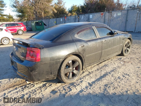 2006 Dodge Charger SRT-8 with VIN 2B3KA73W36H333944, listed as a IAAI auction lot 41339051 with 155,475 mi miles and . Bid and sale history available at carsss.com. Image 4.