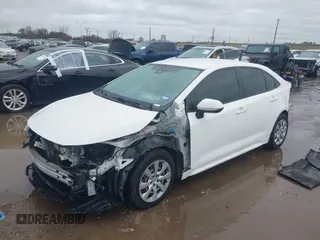 2020 Toyota Corolla LE with VIN JTDEPRAE9LJ097326, listed as a IAAI auction lot 41549785 with 155,892 mi miles. Bid and sale history available at carsss.com. Image 17.