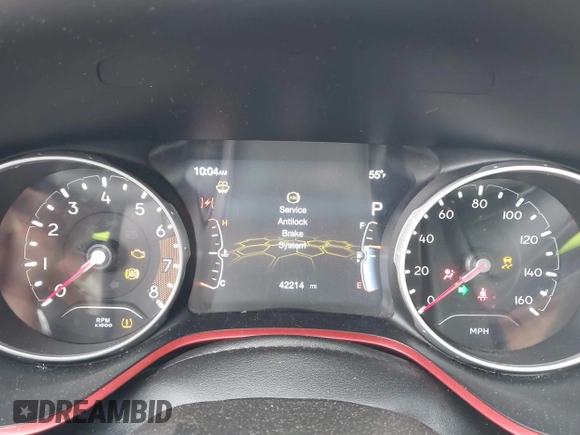 2019 Jeep Compass Trailhawk with VIN 3C4NJDDB5KT754054, listed as a IAAI auction lot 42184031 with 42,214 mi miles and . Bid and sale history available at DreamBid. Image 7.