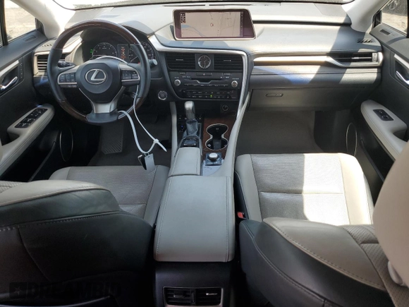 2016 Lexus RX 350 with VIN 2T2ZZMCA2GC011277, listed as a Copart auction lot 53991845 with 133,758 mi miles and Salvage Title. Bid and sale history available at DreamBid. Image 8.