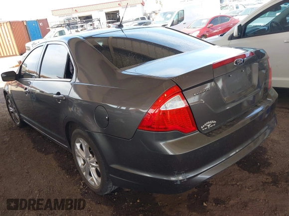 2012 Ford Fusion SE with VIN 3FAHP0HA7CR264726, listed as a IAAI auction lot 41907583 with 155,446 mi miles and . Bid and sale history available at DreamBid. Image 3.