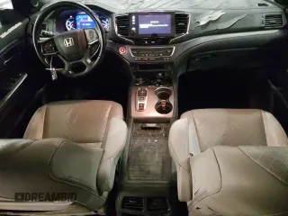 2021 Honda Passport EX-L with VIN 5FNYF8H50MB016075, listed as a Copart auction lot 44127035 with 18,707 mi miles and Salvage Title. Bid and sale history available at DreamBid. Image 8.