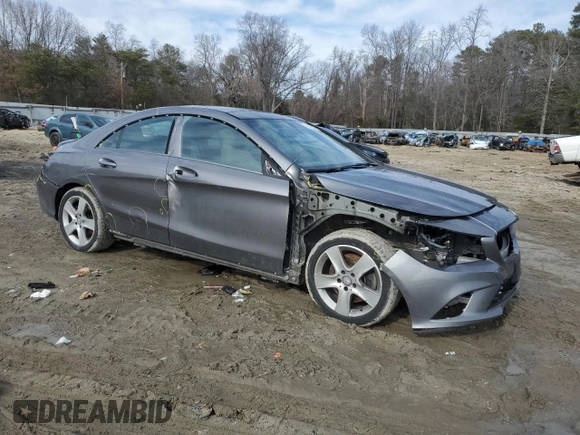 2016 Mercedes-Benz CLA with VIN WDDSJ4GB2GN303465, listed as a Copart auction lot 44525535 with 120,516 mi miles and Salvage Title. Bid and sale history available at carsss.com. Image 4.