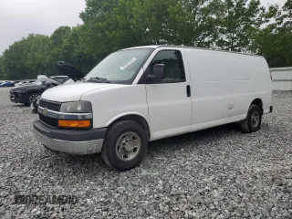 2014 Chevrolet Express Cargo z VIN 1GCWGGBA9E1124161, wystawiony jako Copart lot #59983055 z przebiegiem 233 189 mil mil oraz Czysty tytuł • Clean title. Historia ofert i sprzedaży dostępna na DreamBid. Obrazek 1.