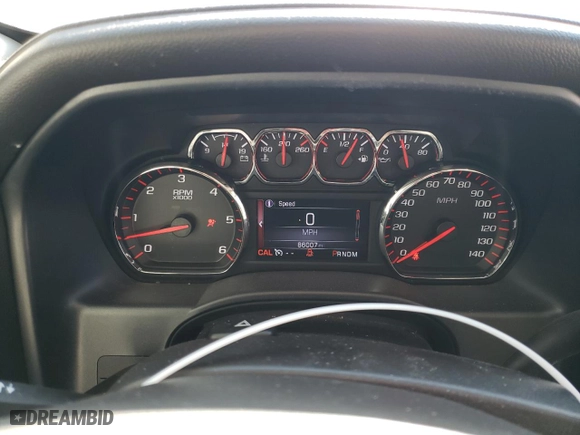 2016 GMC Sierra 1500 SLT with VIN 1GTV2NEC9GZ384561, listed as a Copart auction lot 89376335 with 86,007 mi miles and Salvage Title. Bid and sale history available at carsss.com. Image 9.