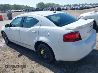 2013 Dodge Avenger SXT with VIN 1C3CDZCG2DN508594, listed as a IAAI auction lot 41771945 with 104,924 mi miles and . Bid and sale history available at DreamBid. Image 3.