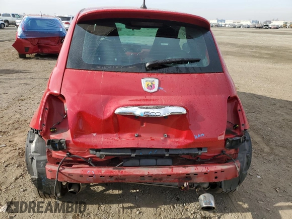 2012 FIAT 500 Abarth z VIN 3C3CFFFH8CT337233, wystawiony jako Copart lot #47214625 z przebiegiem 93 106 mil mil oraz Szkody całkowita. Historia ofert i sprzedaży dostępna na DreamBid. Obrazek 6.