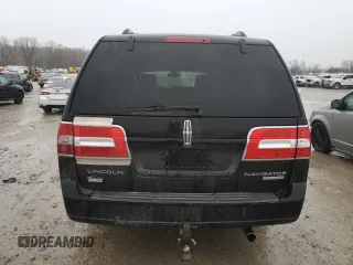 2008 Lincoln Navigator with VIN 5LMFL28528LJ19894, listed as a Copart auction lot 47608635 with 250,569 mi miles and Salvage title. Bid and sale history available at DreamBid. Image 6.