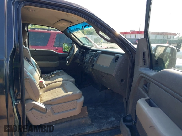 2009 Ford F-150 XL with VIN 1FTRF12W69KC35212, listed as a IAAI auction lot 42225362 with 214,298 mi miles and . Bid and sale history available at carsss.com. Image 5.
