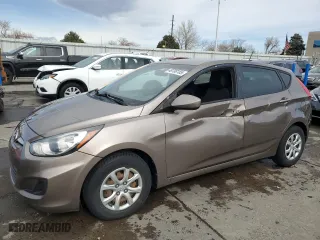 2013 Hyundai Accent GL with VIN KMHCT5AE5DU068574, listed as a Copart auction lot 48708185 with 79,112 mi miles and Salvage Title. Bid and sale history available at carsss.com. Image 1.