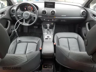 2017 Audi A3 Sedan Premium Plus with VIN WAUJ8GFF2H1007312, listed as a Copart auction lot 53650155 with 92,920 mi miles and Salvage Title. Bid and sale history available at carsss.com. Image 8.