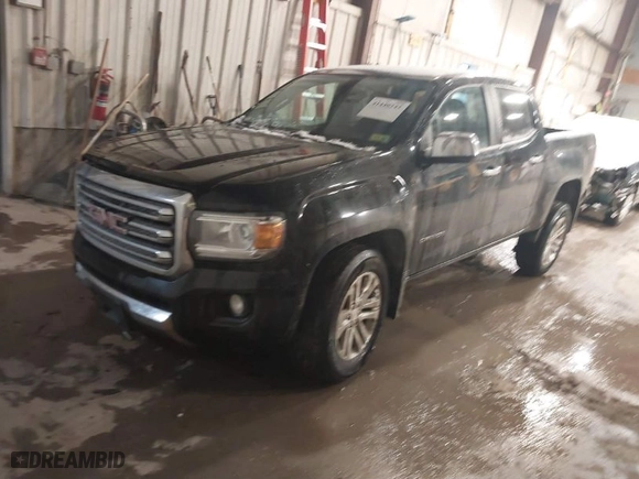 2016 GMC Canyon 4WD SLT with VIN 1GTG6DE34G1278587, listed as a IAAI auction lot 41440243 with 65,873 mi miles. Bid and sale history available at carsss.com. Image 2.