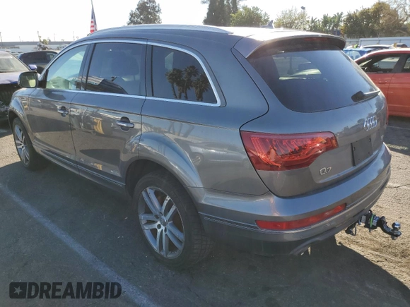 2011 Audi Q7 3.0L TDI Premium Plus with VIN WA1LMAFE1BD001349, listed as a Copart auction lot 87419364 with 110,224 mi miles and Salvage Title. Bid and sale history available at carsss.com. Image 2.