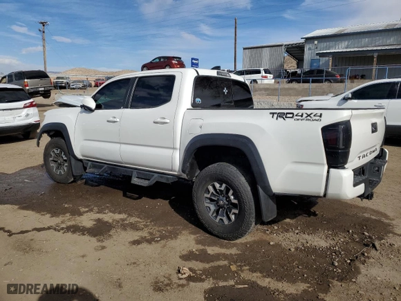 2023 Toyota Tacoma 4WD SR with VIN 3TMCZ5AN8PM553075, listed as a Copart auction lot 44013835 with 0 mi miles and Salvage Title. Bid and sale history available at carsss.com. Image 2.