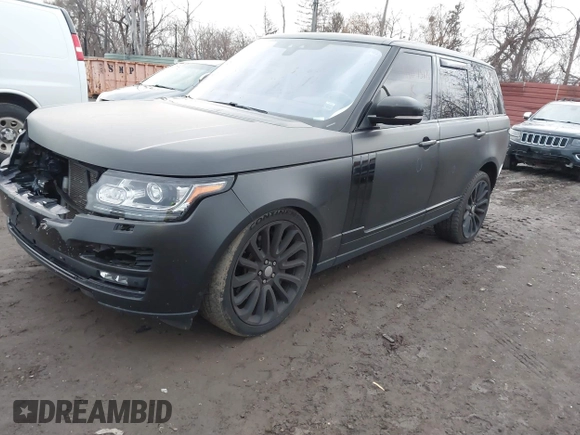 2017 Land Rover Range Rover z VIN SALGS2FE8HA326604, wystawiony jako IAAI lot #41045678 z przebiegiem 56 150 mil mil oraz . Historia ofert i sprzedaży dostępna na DreamBid. Obrazek 18.