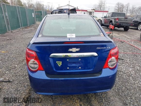 2013 Chevrolet Sonic LT with VIN 1G1JC5SH9D4251652, listed as a IAAI auction lot 41795018 with 45,268 mi miles and . Bid and sale history available at DreamBid. Image 16.