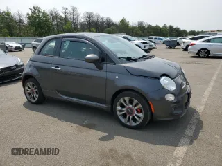 2015 FIAT 500 Sport z VIN 3C3CFFBR1FT690450, wystawiony jako Copart lot #60323805 z przebiegiem 75 367 mil mil oraz Szkoda całkowita • Salvage title. Historia ofert i sprzedaży dostępna na DreamBid. Obrazek 4.