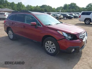 2016 Subaru Outback Premium z VIN 4S4BSAHC4G3317534, wystawiony jako IAAI lot #42523687 z przebiegiem 190 957 mil mil oraz . Historia ofert i sprzedaży dostępna na DreamBid. Obrazek 1.