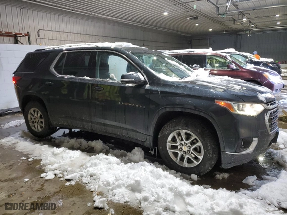 2020 Chevrolet Traverse LT Cloth with VIN 1GNEVGKW6LJ248938, listed as a Copart auction lot 44449565 with 109,147 mi miles and Salvage Title. Bid and sale history available at carsss.com. Image 4.