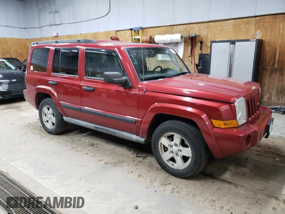 2006 Jeep Commander with VIN 1J8HG48K96C205781, listed as a Copart auction lot 72267764 with 188,145 mi miles and Clean Title. Bid and sale history available at carsss.com. Image 4.