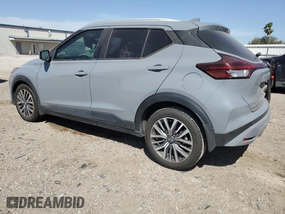 2022 Nissan Kicks SV with VIN 3N1CP5CVXNL482826, listed as a Copart auction lot 49037185 with 42,999 mi miles and Salvage Title. Bid and sale history available at carsss.com. Image 2.