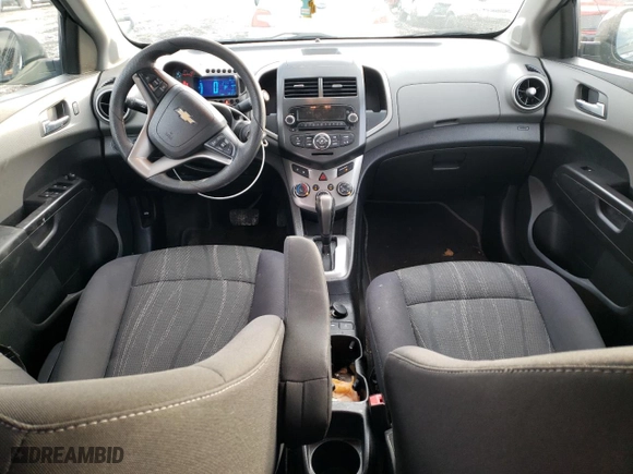 2014 Chevrolet Sonic LT with VIN 1G1JC5SB6E4155023, listed as a Copart auction lot 85260174 with 78,358 mi miles and Salvage Title. Bid and sale history available at carsss.com. Image 8.